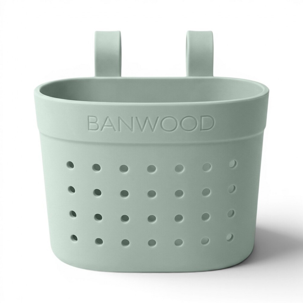 Banwood - Καλάθι Ποδηλάτου/Πατινιού Pin & Ride - Απαλό Πράσινο