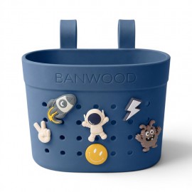 Banwood - Καλάθι Ποδηλάτου/Πατινιού Pin & Ride - Mπλε