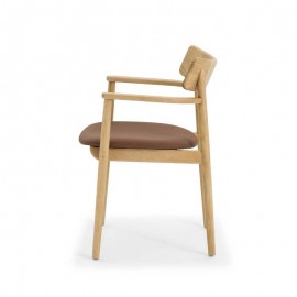 Boutique - Καρέκλα Με Μπράτσα Connect Oak Boutique - Καρέκλα Με Μπράτσα Connect Oak