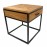 Boutique - Κομοδόνο Cube Side Table Teak