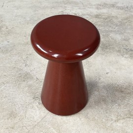 Boutique - Βοηθητικό Τραπεζάκι Shitake 23 Glazed Red