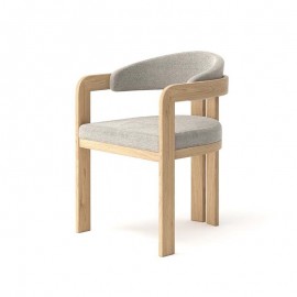 Boutique - Καρέκλα Τραπεζαρίας Roma Oak Beige