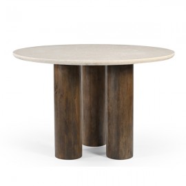 Boutique - Τραπέζι Hippo Travertino 120cm