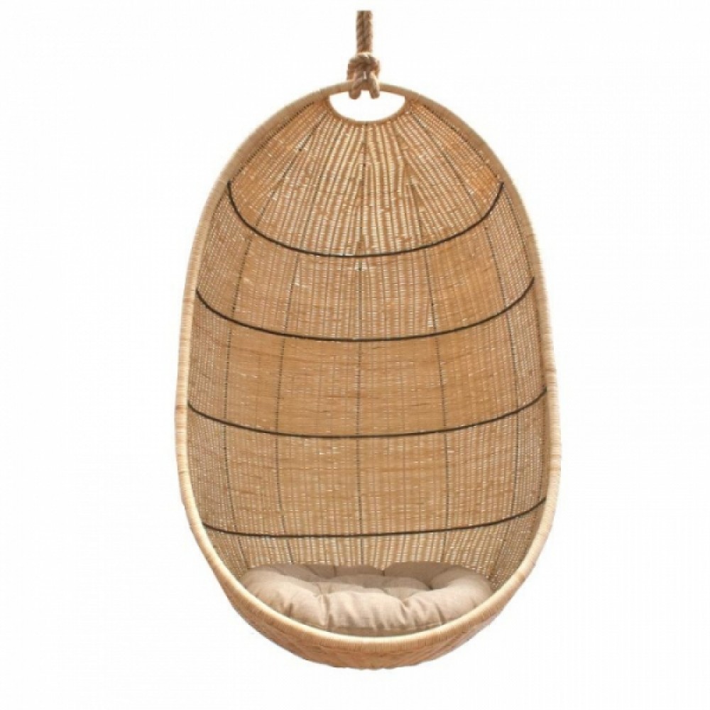 Boutique - Κρεμαστή Πολυθρόνα Με Mαξιλάρι Egg