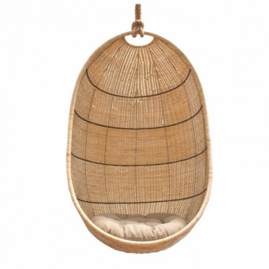 Boutique - Κρεμαστή Πολυθρόνα Με Mαξιλάρι Egg