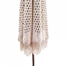 Boutique - Balinese Art Ομπρέλα Teak/Bamboo Macrame 250