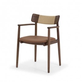Boutique - Καρέκλα Με Μπράτσα Connect Walnut Boutique - Καρέκλα Με Μπράτσα Connect Walnut