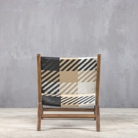 Boutique - Πολυθρόνα Καθιστικού Teak Copenhagen Multicolor