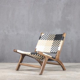 Boutique - Πολυθρόνα Καθιστικού Teak Copenhagen Multicolor