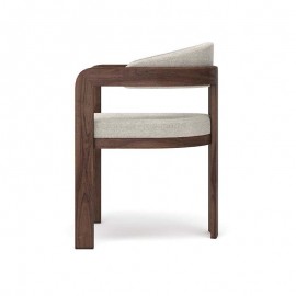 Boutique - Καρέκλα Τραπεζαρίας Roma Ruber Wood Beige