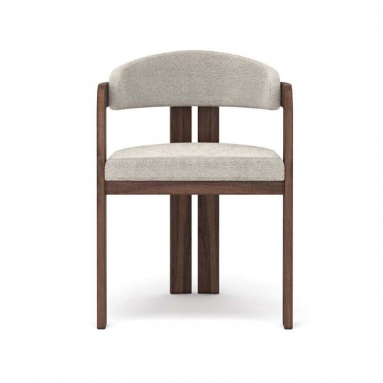 Boutique - Καρέκλα Τραπεζαρίας Roma Ruber Wood Beige