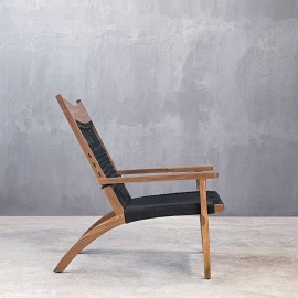 Boutique - Πολυθρόνα Rosa Black Rope Boutique - Πολυθρόνα Rosa Black Rope