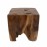 Boutique - Χαμηλό Σκαμπό Tooth Teak