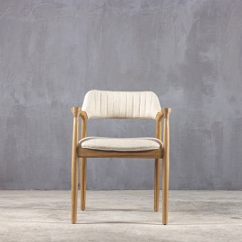 Boutique - Καρέκλα Τραπεζαρίας Με Μπράτσα Georgia Quilted