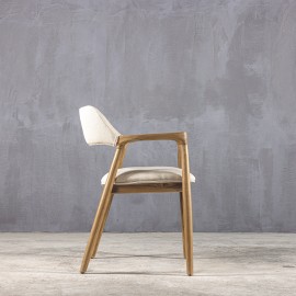 Boutique - Καρέκλα Τραπεζαρίας Με Μπράτσα Georgia Quilted