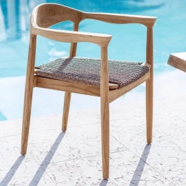 Boutique - Στοιβαζόμενη Πολυθρόνα Teak Bora Bora