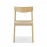 Boutique - Καρέκλα Τραπεζαρίας Inverse Natural/Cord