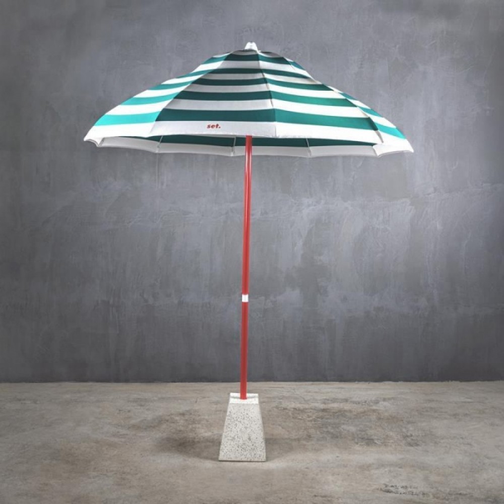 Dolce Vita - Ομπρέλα Εξώτερικού Χώρου Portofino 240 Stripes White/Green