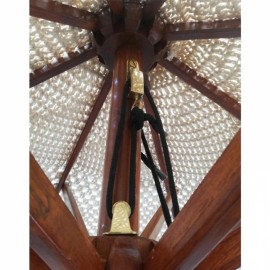 Boutique - Balinese Art Ομπρέλα Teak/Bamboo Macrame 250
