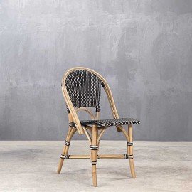 Boutique - Καρέκλα Gevena Beige/Black Boutique - Καρέκλα Gevena Beige/Black