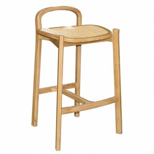 Boutique - Σκαμπό Μπαρ Okazaki Teak