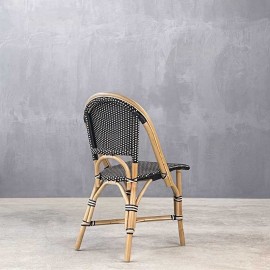 Boutique - Καρέκλα Gevena Beige/Black Boutique - Καρέκλα Gevena Beige/Black