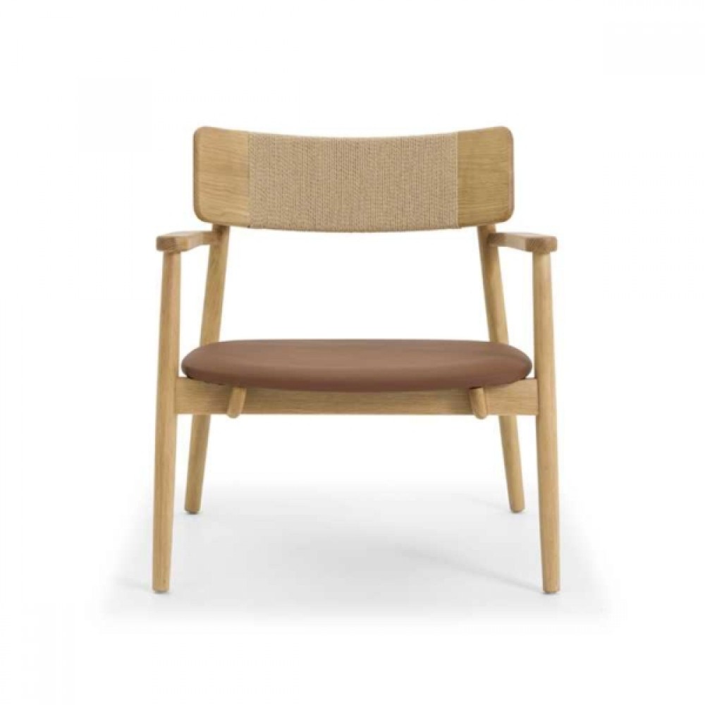 Boutique - Πολυθρόνα Με Μπράτσα Connect Lounge Oak Boutique - Πολυθρόνα Με Μπράτσα Connect Lounge Oak