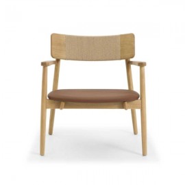 Boutique - Πολυθρόνα Με Μπράτσα Connect Lounge Oak