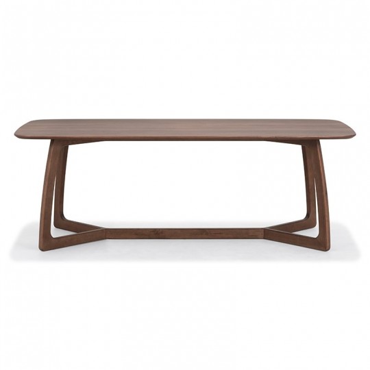 Boutique - Τραπεζαρία Malibu Oak Walnut 200cm