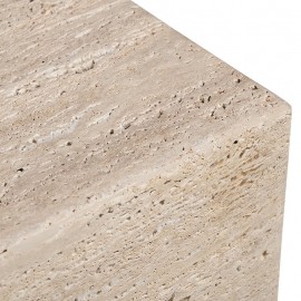 Boutique - Βοηθητικό Τραπεζάκι Travertine 30cm