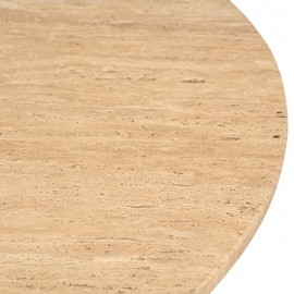 Boutique - Τραπέζι Romanos Travertino 120cm Boutique - Τραπέζι Romanos Travertino 120cm