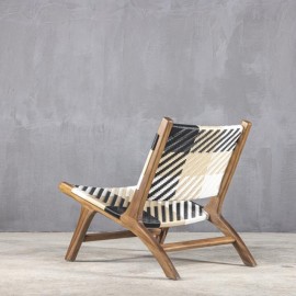 Boutique - Πολυθρόνα Καθιστικού Teak Copenhagen Multicolor