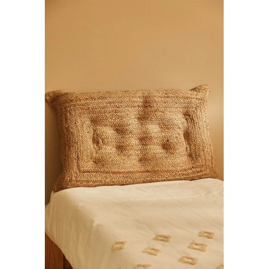 Calma House - Μαξιλάρα Για Κεφαλάρι Κρεβατιού Ural Natural 90x60cm 