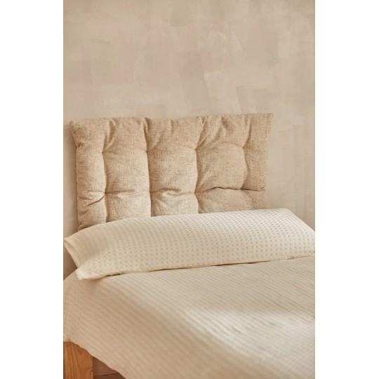 Calma House - Μαξιλάρα Για Κεφαλάρι Κρεβατιού Arga Beige 80x60cm