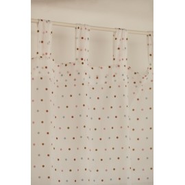 Calma House - Έτοιμη Κουρτίνα Plumeti Multicolour 140x280cm