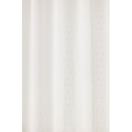 Calma House - Έτοιμη Κουρτίνα Plumeti White 140x280cm