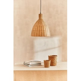 Calma House - Κρεμαστό Φωτιστικό Cane Wicker 38x43cm Calma House - Κρεμαστό Φωτιστικό Cane Wicker 38x43cm