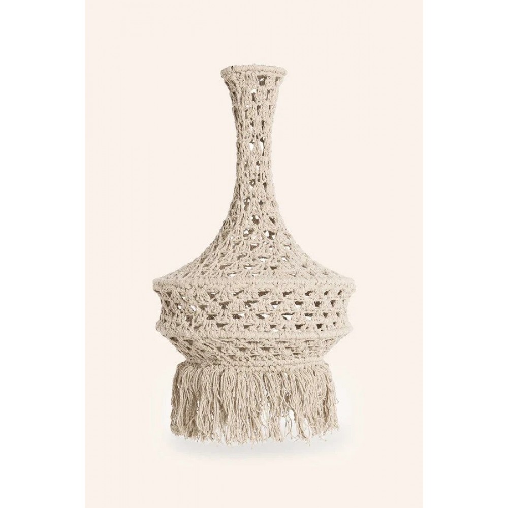 Calma House - Πλεκτό Αμπαζούρ Pleko Ecru 30x50cm