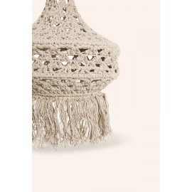 Calma House - Πλεκτό Αμπαζούρ Pleko Ecru 30x50cm