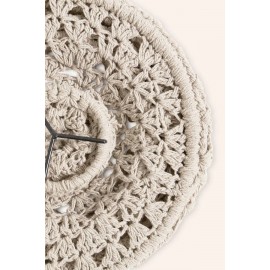 Calma House - Πλεκτό Αμπαζούρ Pleko Ecru 30x50cm