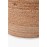 Calma House - Στρογγυλό Πουφ Ural Natural 50x35cm