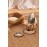 Calma House - Κρεβατάκι Για Κατοικίδια Με Μαξιλάρι Braid Natural 60x45cm