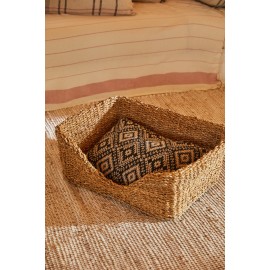 Calma House - Κρεβατάκι Για Κατοικίδια Με Μαξιλάρι Braid Natural 60x45cm Calma House - Κρεβατάκι Για Κατοικίδια Με Μαξιλάρι Braid Natural 60x45cm
