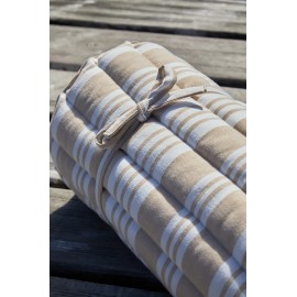 Calma House - Στρωματάκι Για Ξαπλώστρα/Παραλία Malgrat Beige 60x175cm