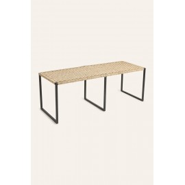 Calma House - Χειροποίητο Παγκάκι Braid Natural 45x120cm