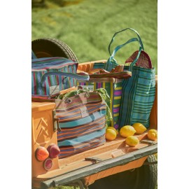 Calma House - Τσάντα Θαλάσσης Με Μεταλλικά Χερούλια Berlin Orange