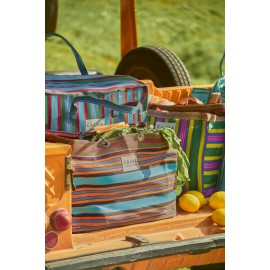 Calma House - Τσάντα Θαλάσσης Με Μεταλλικά Χερούλια Berlin Orange