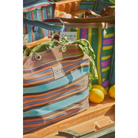 Calma House - Τσάντα Θαλάσσης Με Μεταλλικά Χερούλια Berlin Orange