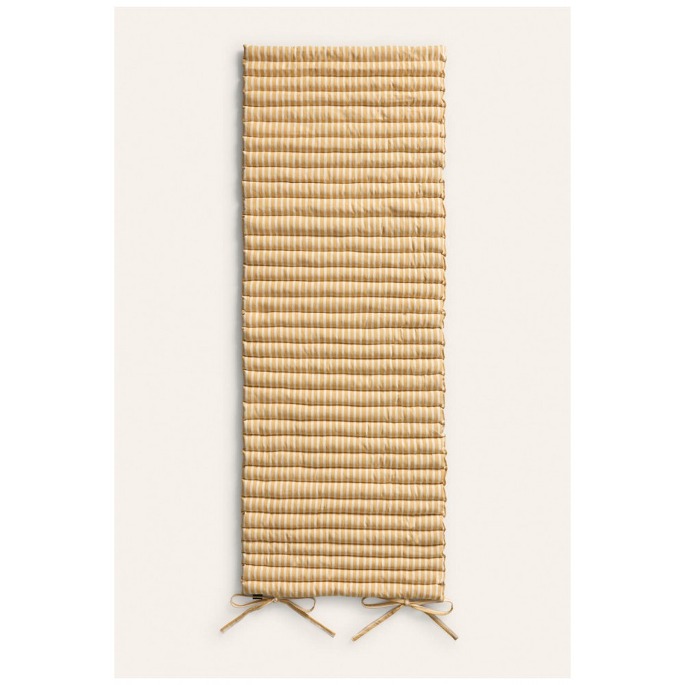 Calma House - Στρωματάκι Για Ξαπλώστρα/Παραλία Praia Mustard 60x175cm