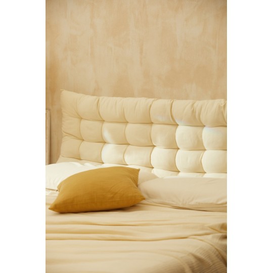 Calma House - Μαξιλάρα Για Κεφαλάρι Κρεβατιού Gavema Beige 90x60cm